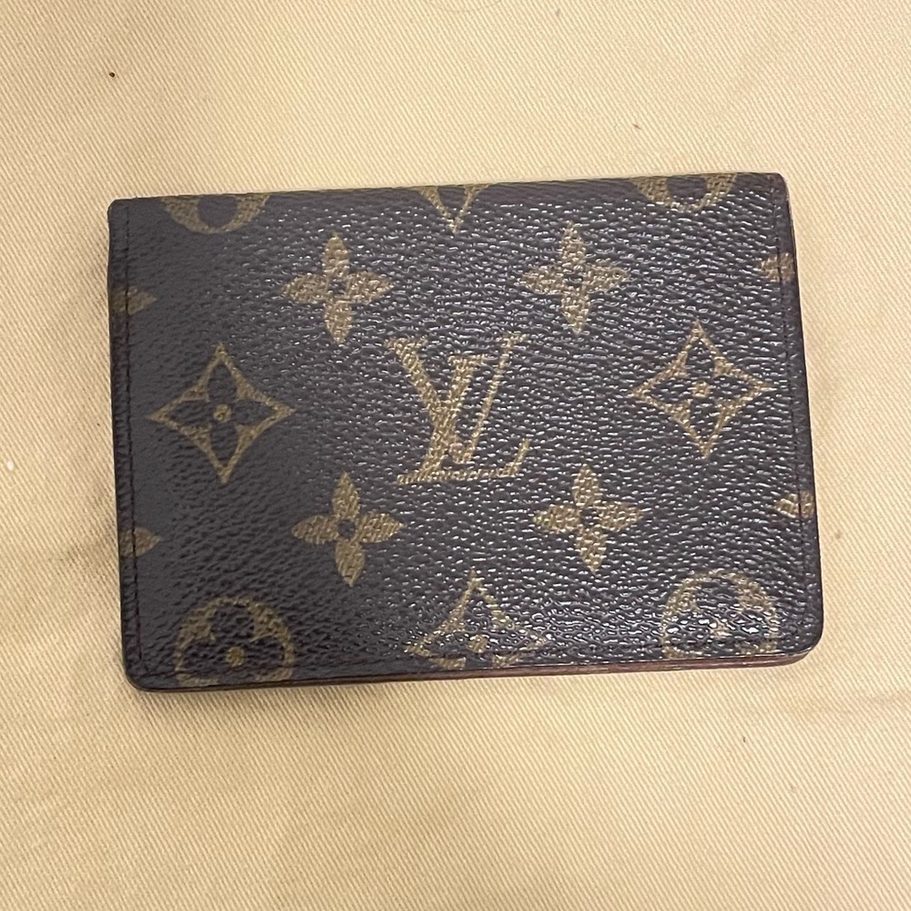 Louis Vuitton Monogram Brown Card Holder